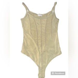 Free people corset bodysuit NWOT